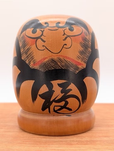 Da210 daruma kokeshi vintage - da210,