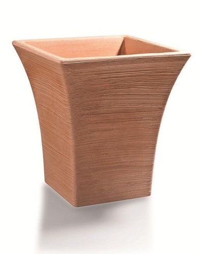 Vaso quadrato resina - vaso,