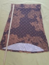 Desigual Rainbow Gonna Donna Taglia S Colore Marrone Fiori A Pois 