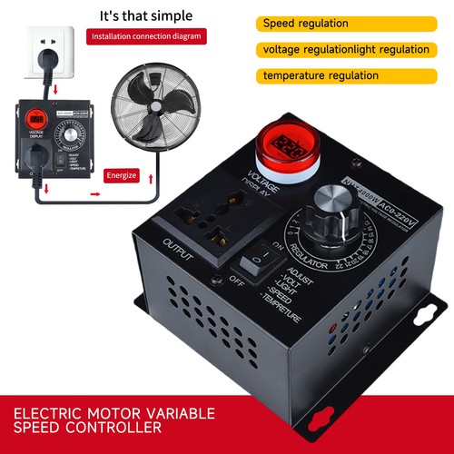 Regolatore velocità motore - , ac