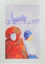 Giuliano TROMBINI (1953) SERIGRAFIA su CARTA OPERA GRAFICA FIRMATO A MATITA