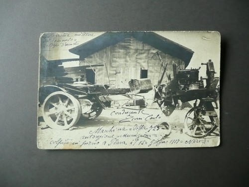 Fotocartolina plava macchina - fotocartolina,