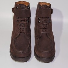Gucci Ankle Moc Boots Brown
