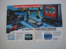 advertising Pubblicità 1987 PHILIPS PERSONAL COMPUTER NMS 8280