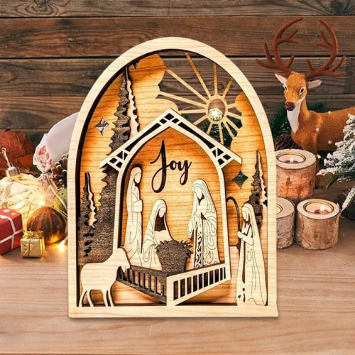 Presepe artigianale legno - artigianale,