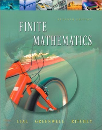 Finite mathematics margaret - mathematics,