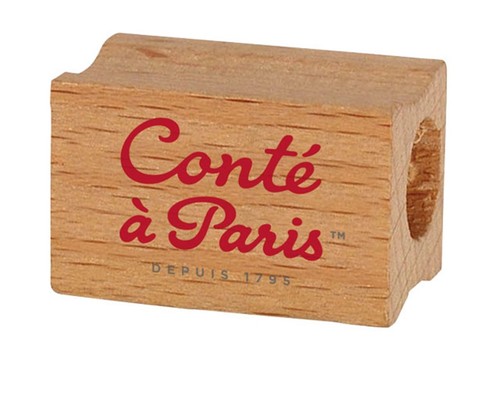 Temperamatite legno conte - temperamatite, conte'