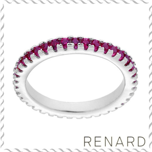 Anello eternity veretta