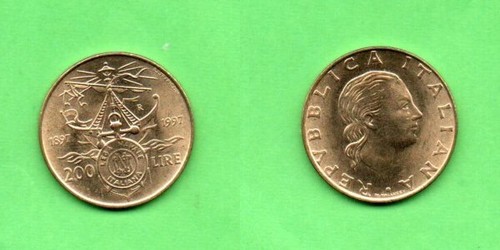 Italia lire 200 - italia,