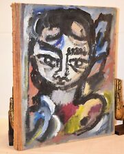 ARTE Libro d'Artista GUSTAVO BOLDRINI I giovani maestri 1968 Tela dipinta