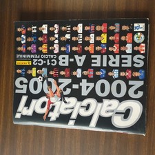 GRV PANINI ALBUM FIGURINE CALCIATORI 2004-2005 COMPLETO OTTIMO