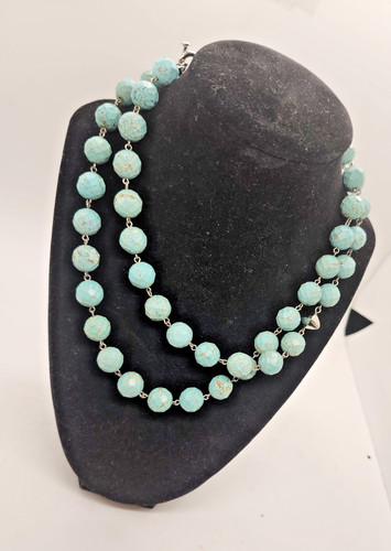 Collana doppio filo con
