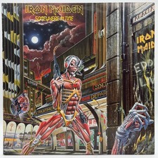 IRON MAIDEN - SOMEWHERE IN TIME  (33 RPM - ITALY - FIRST PRESSING)