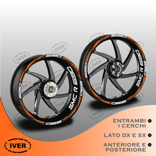 Adesivi cerchi moto ktm smc-r