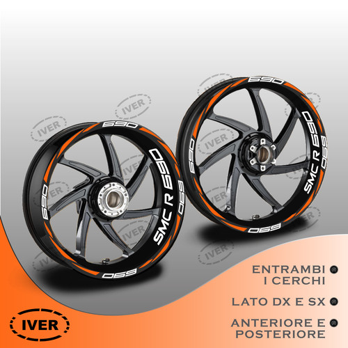 Adesivi cerchi moto ktm - , smc-r