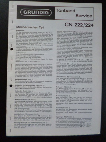 Manuale servizio originale - manuale, di
