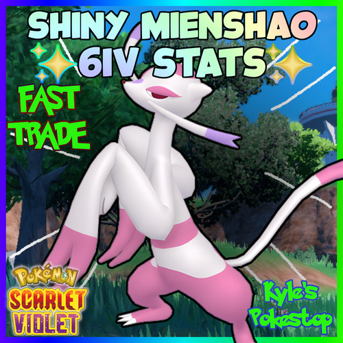 6iv shiny mienshao - ✨,