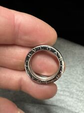 Anello Ring Bzero B Zero Bulgari Bvlgari Oro Bianco White Gold Misura 15 Size 55