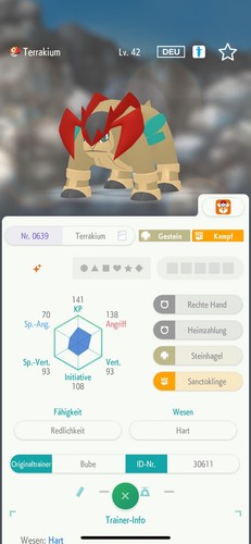Pokémon terrakium iv6 - 🐭pokémon,