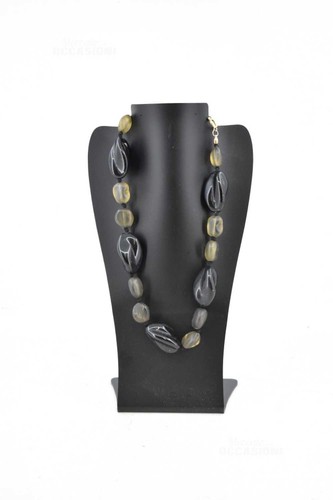 Collana vintage nera - collana,