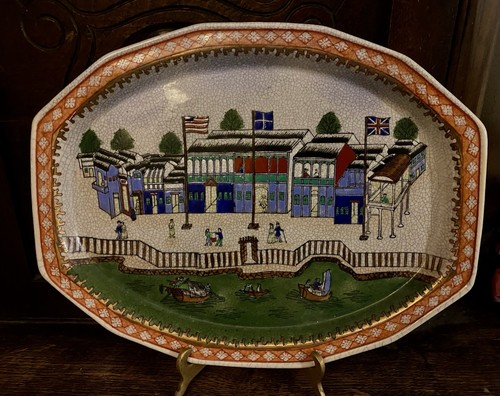 Antique porcelain plate - antique,
