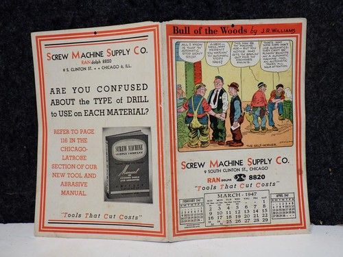 1947 feb calendario macchina - feb,
