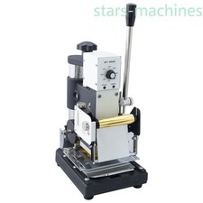 Stampatrice a caldo per carta PVC stampatrice per codici convessi in PVC