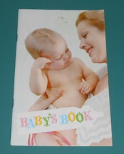 Vtg 1961 Gerber Baby's Book