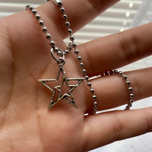 Collana con ciondolo - , doppia