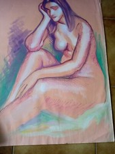 STUDIO RAGAZZA DISEGNO ANNI 50