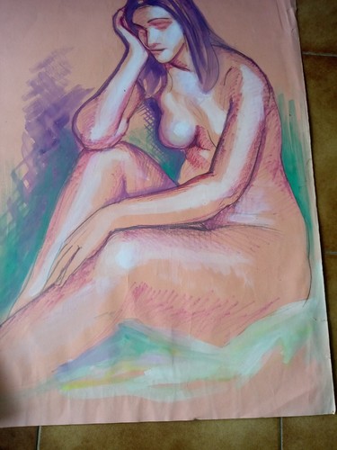 Studio ragazza disegno anni - disegno,