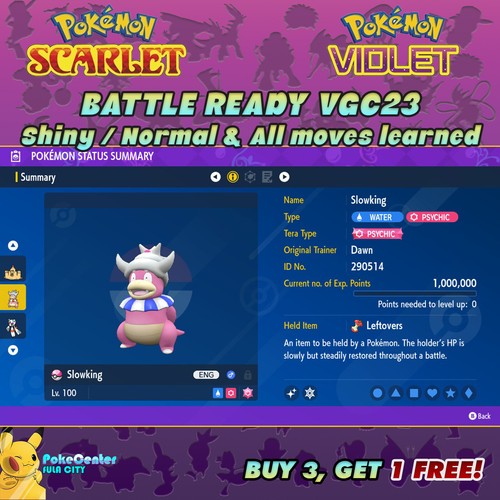 Slowking pokemon scarlet - ⚡,