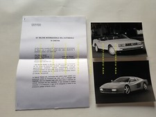 Pininfarina Ferrari 512 TR Cadillac Allantè 1993 cartella stampa salone Ginevra