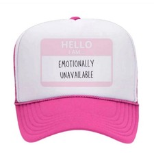 Cappello camionista rosa e