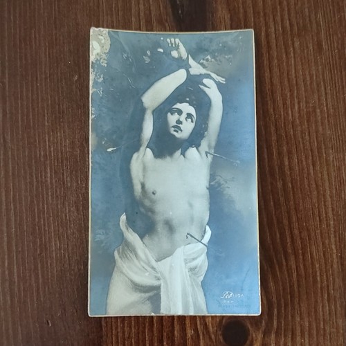 San sebastiano holy card scg - card,,