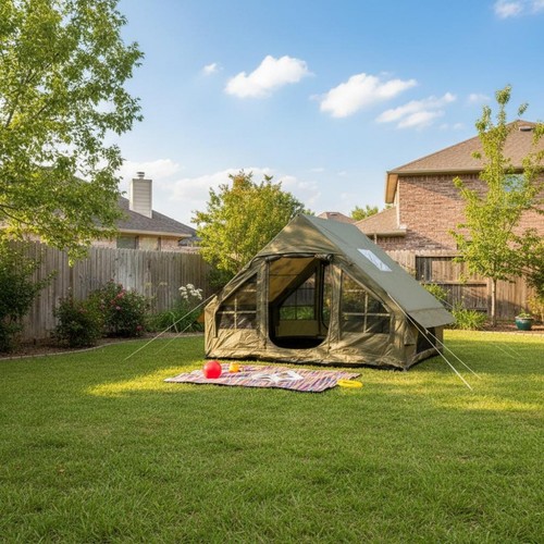 Tenda gonfiabile casetta - gonfiabile, a