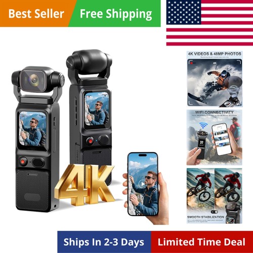 Vlogging camera mini - 4k, action
