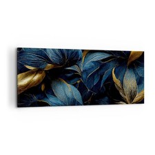 Quadro su Tela 100x40cm Fiori