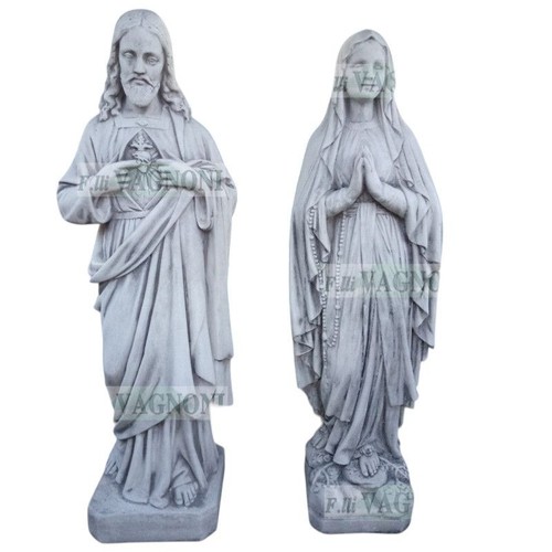Statua madonna lourdes - lourdes, e