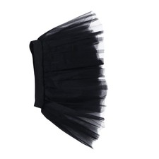  Gonna in tulle a tre strati per bambini, gonne corte in tutù, costume da festa,