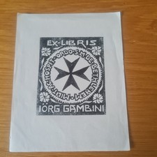 Ex-libris / Iörg Gambini