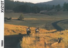 P + YAMAHA XVZ 13 T + depliant