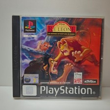 DISNEY IL RE LEONE LA GRANDE AVVENTURA DI SIMBA PS1 PLAYSTATION 1 PAL ITA