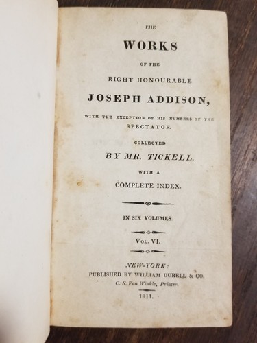 1811 the works joseph - works, of