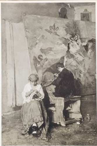 Antica stampa 1910 - (1900., xx