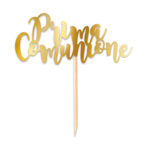Cake topper carta - topper, in