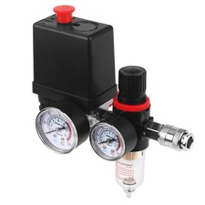 Pressostato Compressore Regolatore manometro filtro aria12 bar fini abac fiac