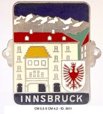INNSBRUCK AUSTRIA PLACCA PUBBLICITARIA AUTOMOBILISMO RADIATORE AUTO