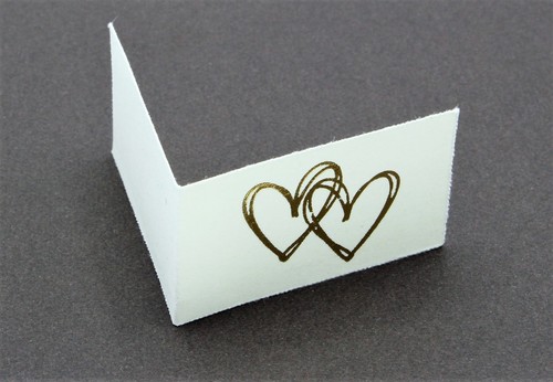 Bigliettini bomboniera cuore - bigliettini,