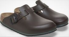 BIRKENSTOCK Ciabatte zoccoli BOSTON PRO 2.0 1026189 leather JAVA T.MORO pelle an